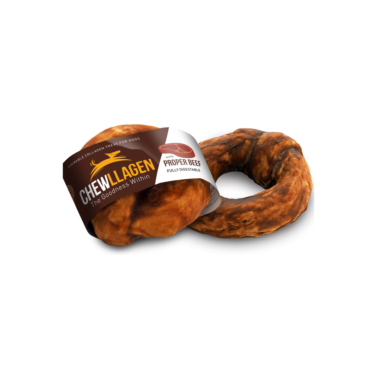 Hundesnack Chewllagen Oksekød Beef